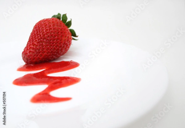 Obraz strawberry dessert
