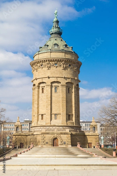 Obraz Watter tower in Mannheim, Germany