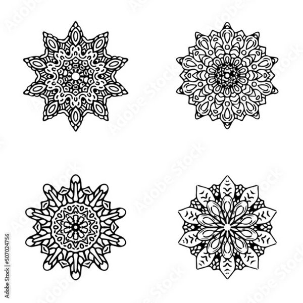 Fototapeta Mandala art vector
