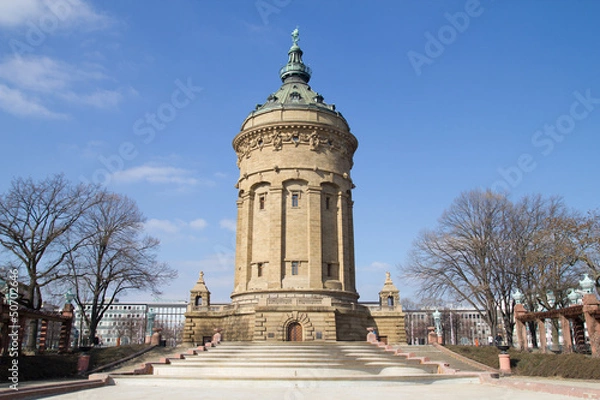 Obraz Watter tower in Mannheim, Germany