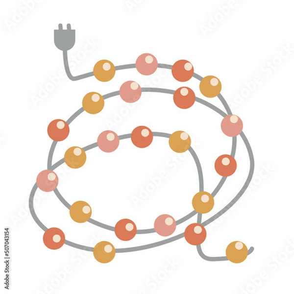 Fototapeta Cozy Winter Graphic Elements | Art by Nytlyts