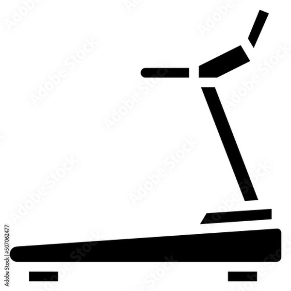 Fototapeta Running Machine Icon