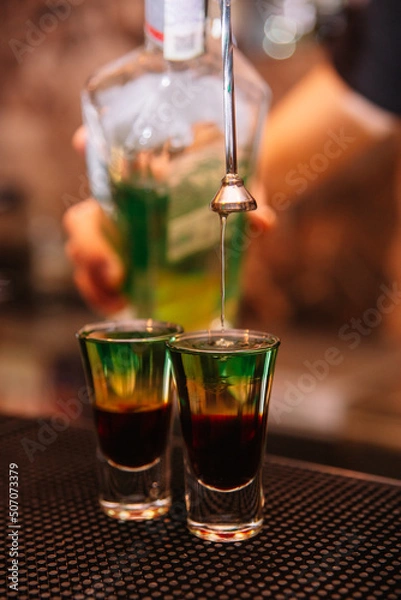 Obraz  Shot drinks
