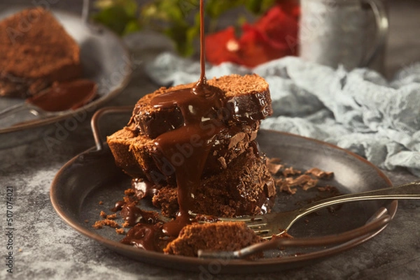 Fototapeta Bolo de chocolate