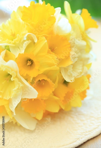 Fototapeta スイセンの花束