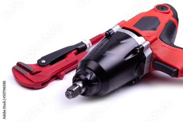 Obraz Repair tools on white background