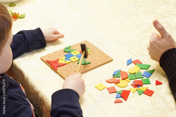 Obraz Lob bei der  Ergotherapie