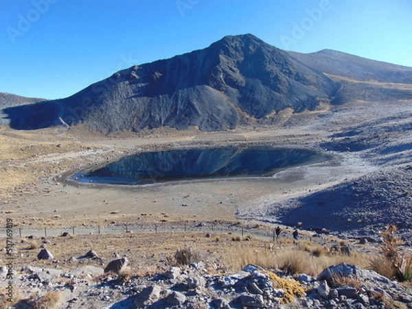 Obraz snow covered mountains