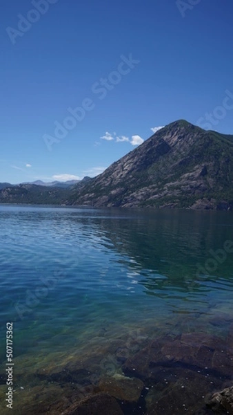 Obraz lake and mountains