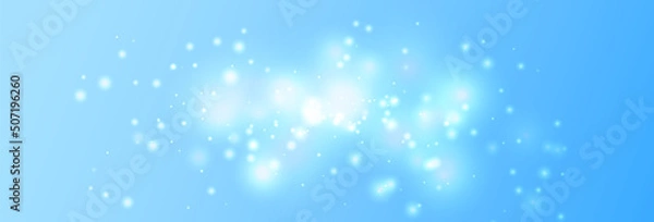 Fototapeta 夏の背景。輝く水しぶきが飛び交う背景。ソータや炭酸水の気泡。