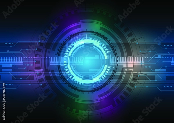 Fototapeta abstract technology background