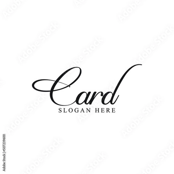 Fototapeta . Modern calligraphy text. Vector hand-drawn illustration black and white