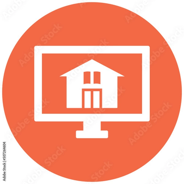 Fototapeta Online Library Icon