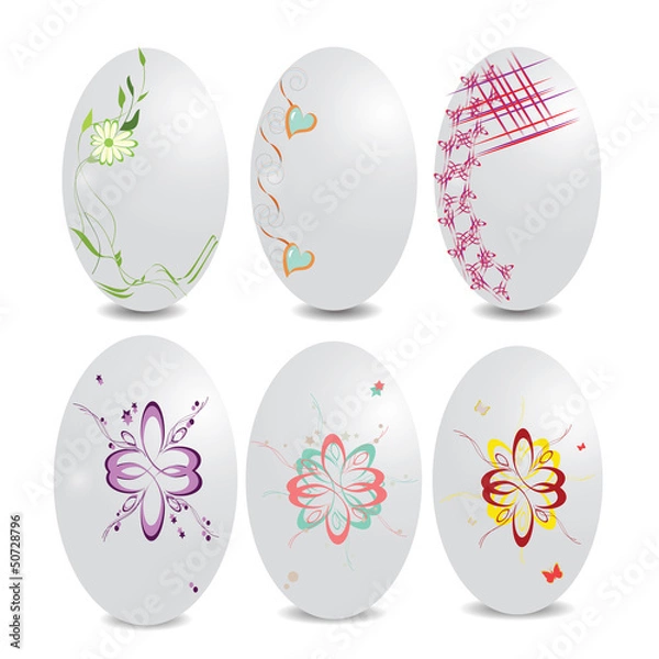 Obraz Easter eggs, happy easter