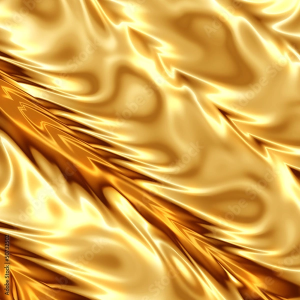 Obraz Golden fabric texture
