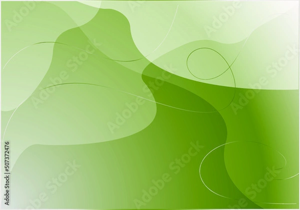 Obraz Light green background with green lines. Green threads on a green background. Background for business cards, open, booklets, announcements, invitations