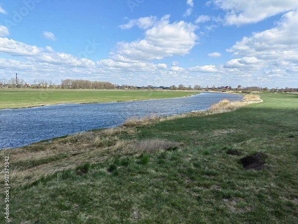 Obraz landscape with river