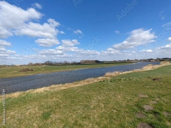 Obraz landscape with river
