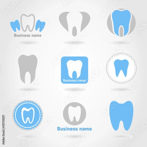 Fototapeta Tooth an icon