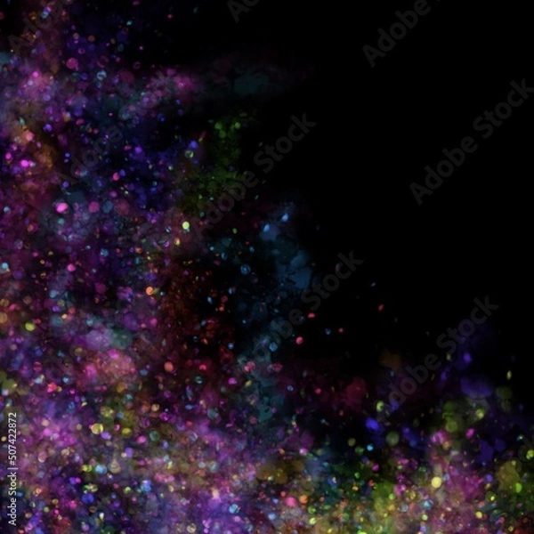 Obraz abstract background with stars