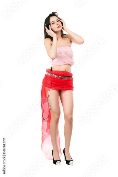 Obraz Fashionable young lady