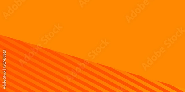 Obraz geometric orange patern background vector inspiration