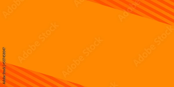 Obraz illustration orange background with lines