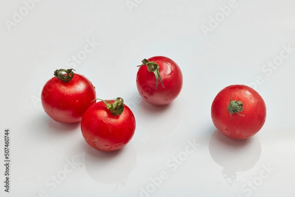 Fototapeta 色鮮やかなチェリートマト(ミニトマト)