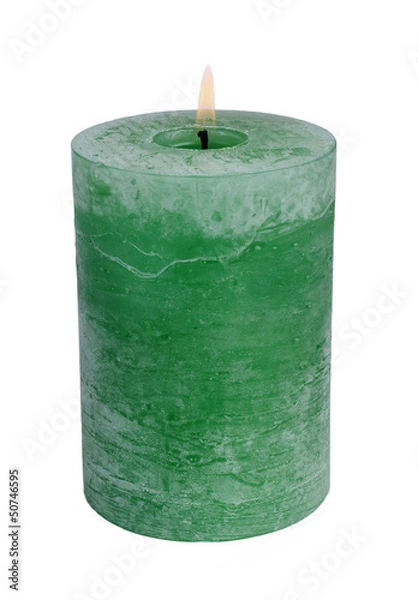 Fototapeta green candle