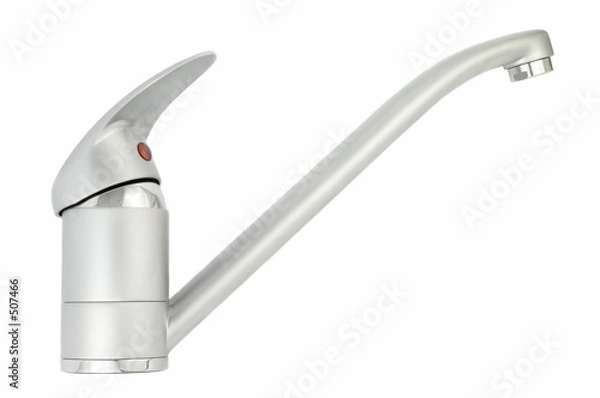 Obraz chrome tap (turn off), isolated