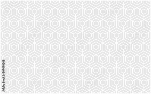 Fototapeta Vector graphic of flat geometric background design template