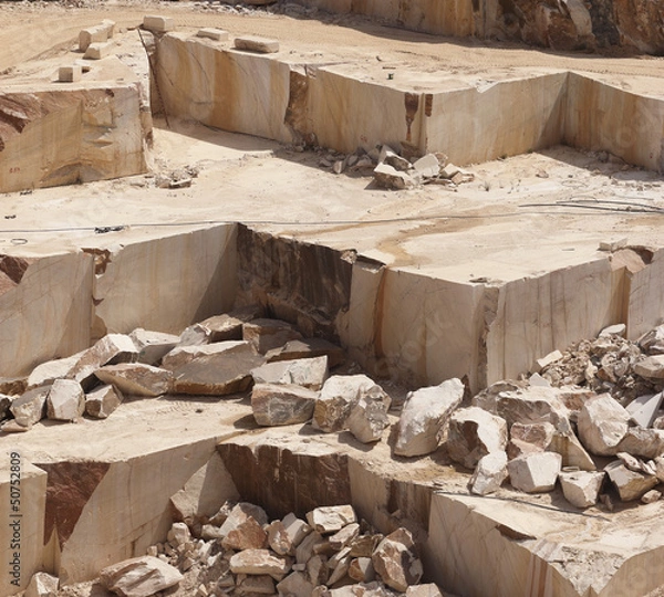 Fototapeta Marble quarry