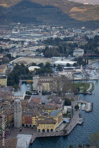 Obraz Riva del Garda from above