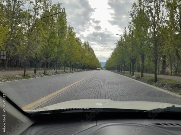 Fototapeta 
views of nature, roads and textures of the city of san juan argentina