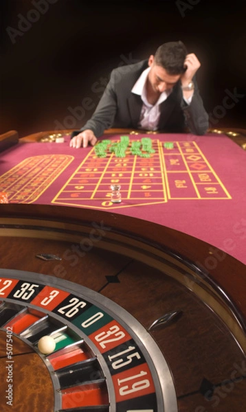 Obraz Casino and youth