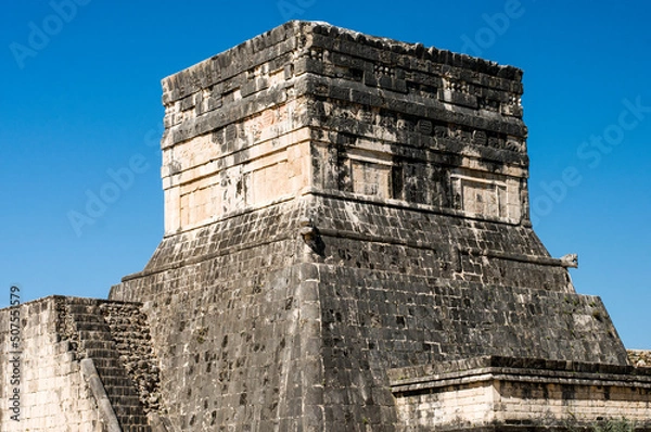 Obraz Mayan Tower at Chichen Itza, Mexico