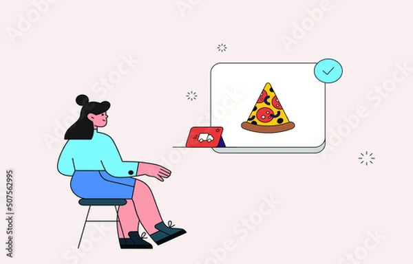 Obraz person in the snow