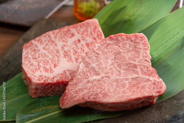 Fototapeta ブランド牛（カット済）