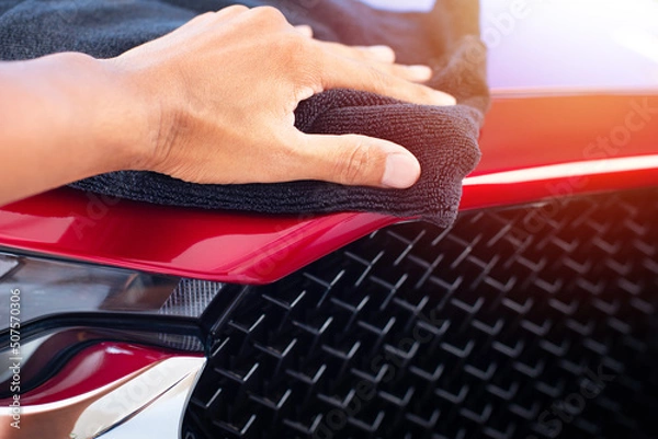 Fototapeta Car detailing concept.