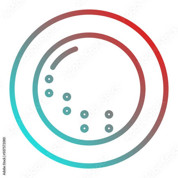 Fototapeta ball golf icon