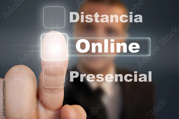 Obraz Enseñanza online, distancia y presencial.