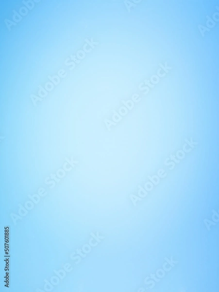 Obraz Light blue gradient abstract studio plain background, wall paper.