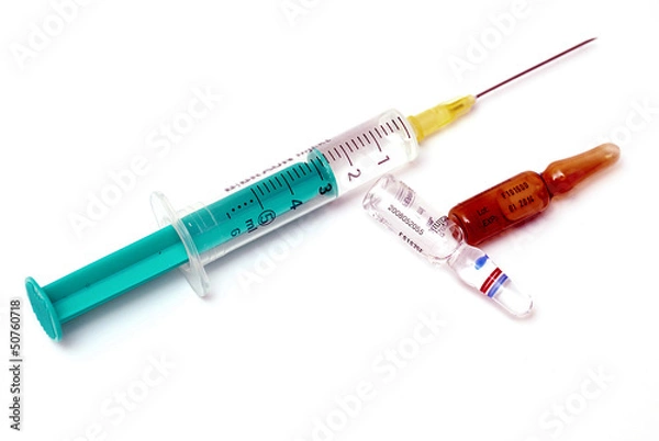 Fototapeta strzykawka