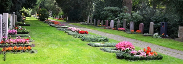 Obraz Friedhof Panorama