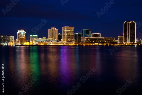 Fototapeta Norfolk Skyline
