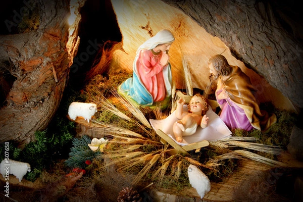 Obraz christmas scene