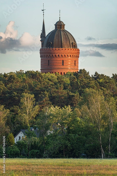 Obraz Alter Wasserturm in Cottbus