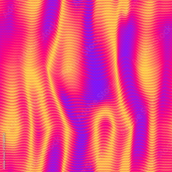 Fototapeta Abstract infrared wave. Seamless texture