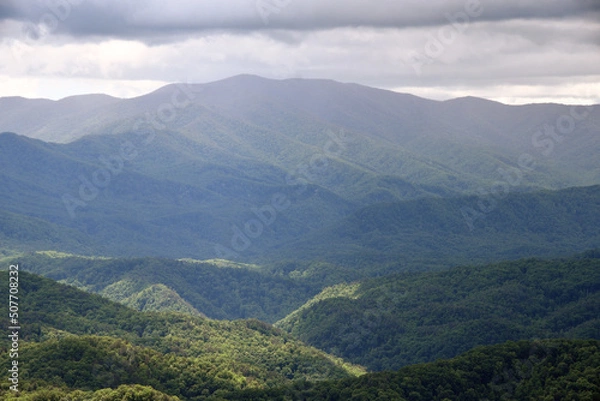 Obraz Clouds over the Mountains