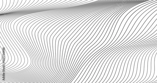 Fototapeta background lines wave abstract stripe design. Abstract texture line pattern background. white background with diagonal lines design.